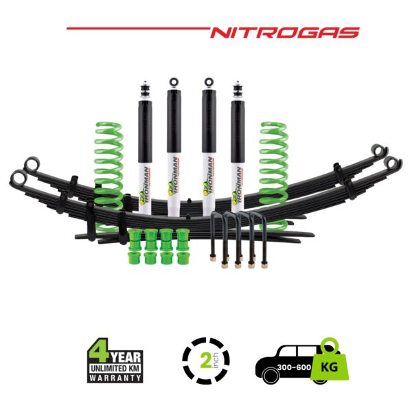 LC76 Nitrogas Suspension Kit 2 Inch Lift 300-600