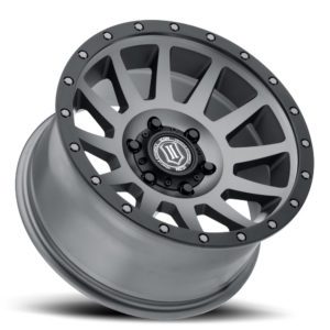 BRONCO (17×8.50) 4x COMPRESSION TITANIUM 6×5.5″ (0 OFFSET)