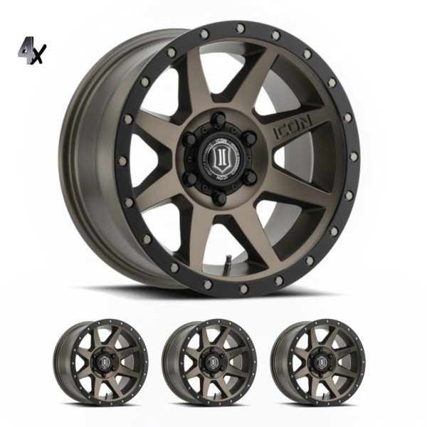BRONCO (17×8.50) 4x REBOUND BRONZE 6×5.5″ (0 OFFSET)