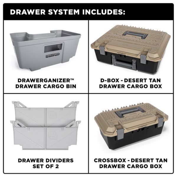 RAM 1500 2009+ RAM BOX 5′ 7″ DECKED DRAWER SYSTEM Legacy