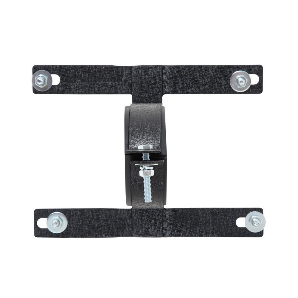 3″ Tube Mounted License Plate Bracket (Black)