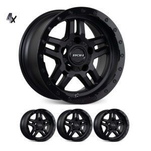 SILVERADO/SIERRA 1500 (17X9) 4x Hammer wheels (6/139) +12 OFFSET