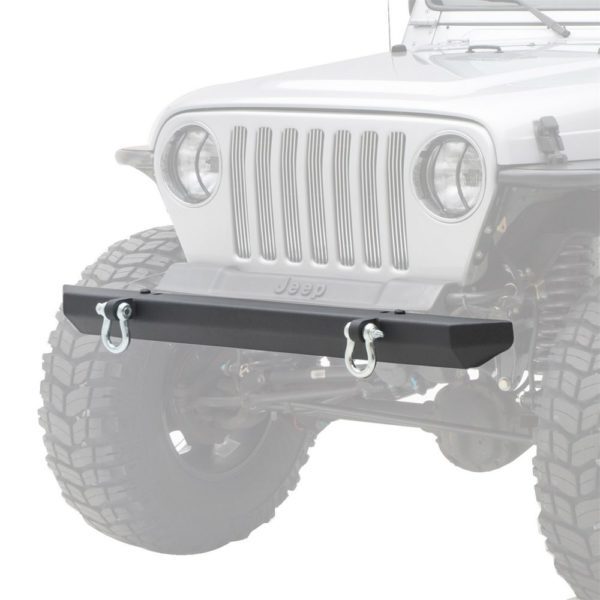 Jeep TJ/YJ SRC CLASSIC ROCK CRAWLER FRONT BUMPER WITH D-RING (BLACK)