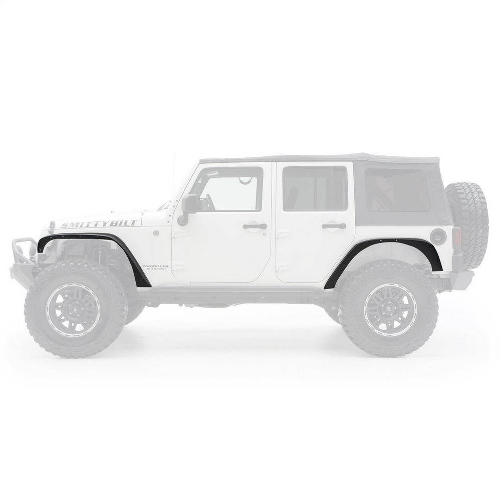 Jeep Wrangler JK 2 & 4 Dr XRC 4″ Steel Fender Flare Kit