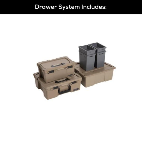 RANGER 2024+ 5′ DECKED DRAWER SYSTEM V2