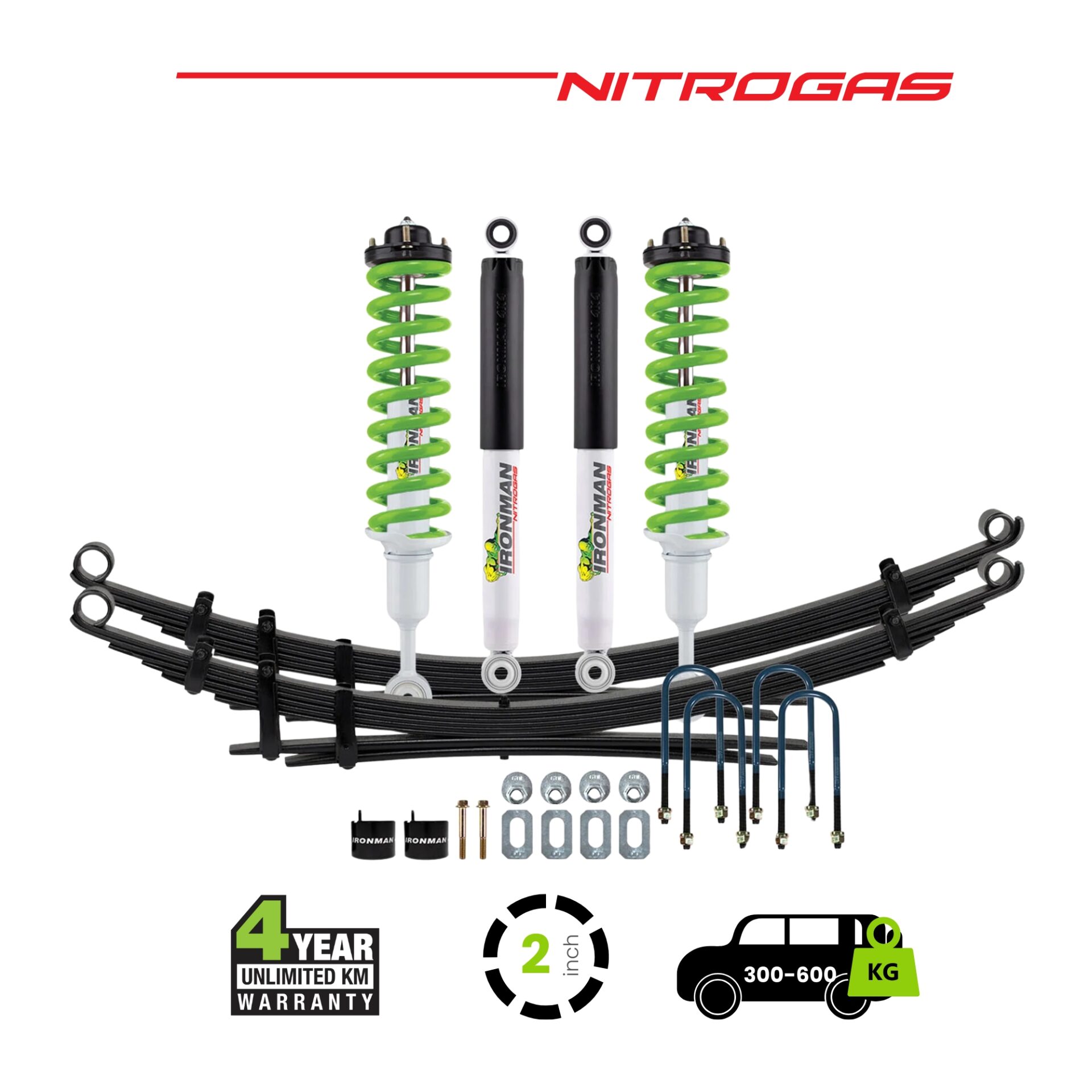 F-150 2 Inch Nitrogas Kit – 300-600