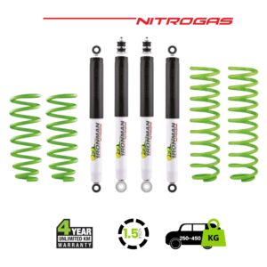 jeep jl Nitrogas Suspension Kit – 250-450 Heavy