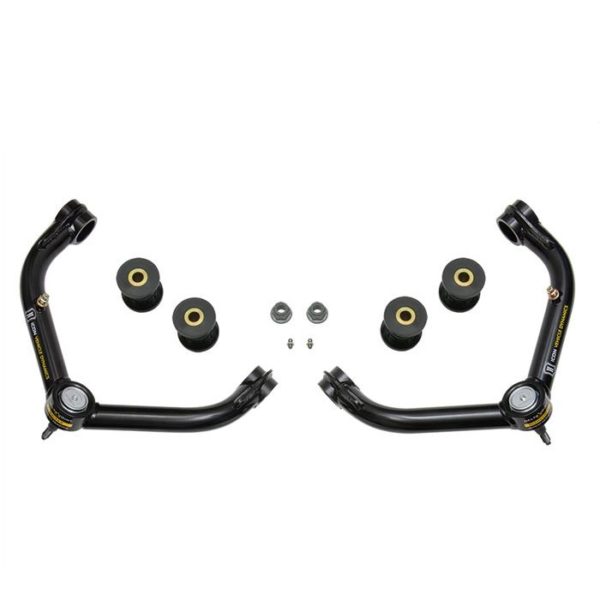 ICON 2001-10 GM 2500/3500 HD, TUBULAR UPPER CONTROL ARM KIT W/DELTA JOINT