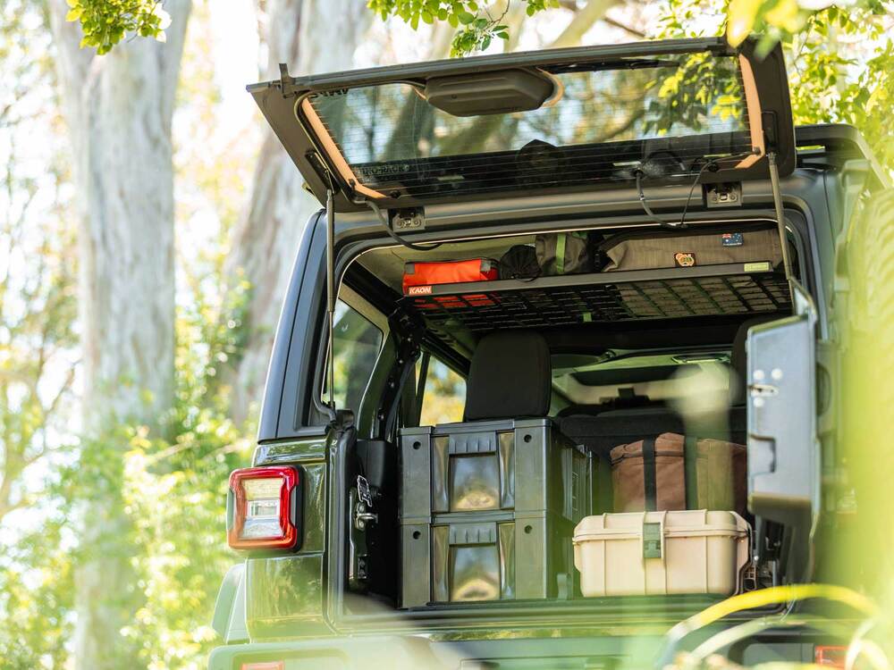 JL 4 Door Standalone Rear Roof Shelf