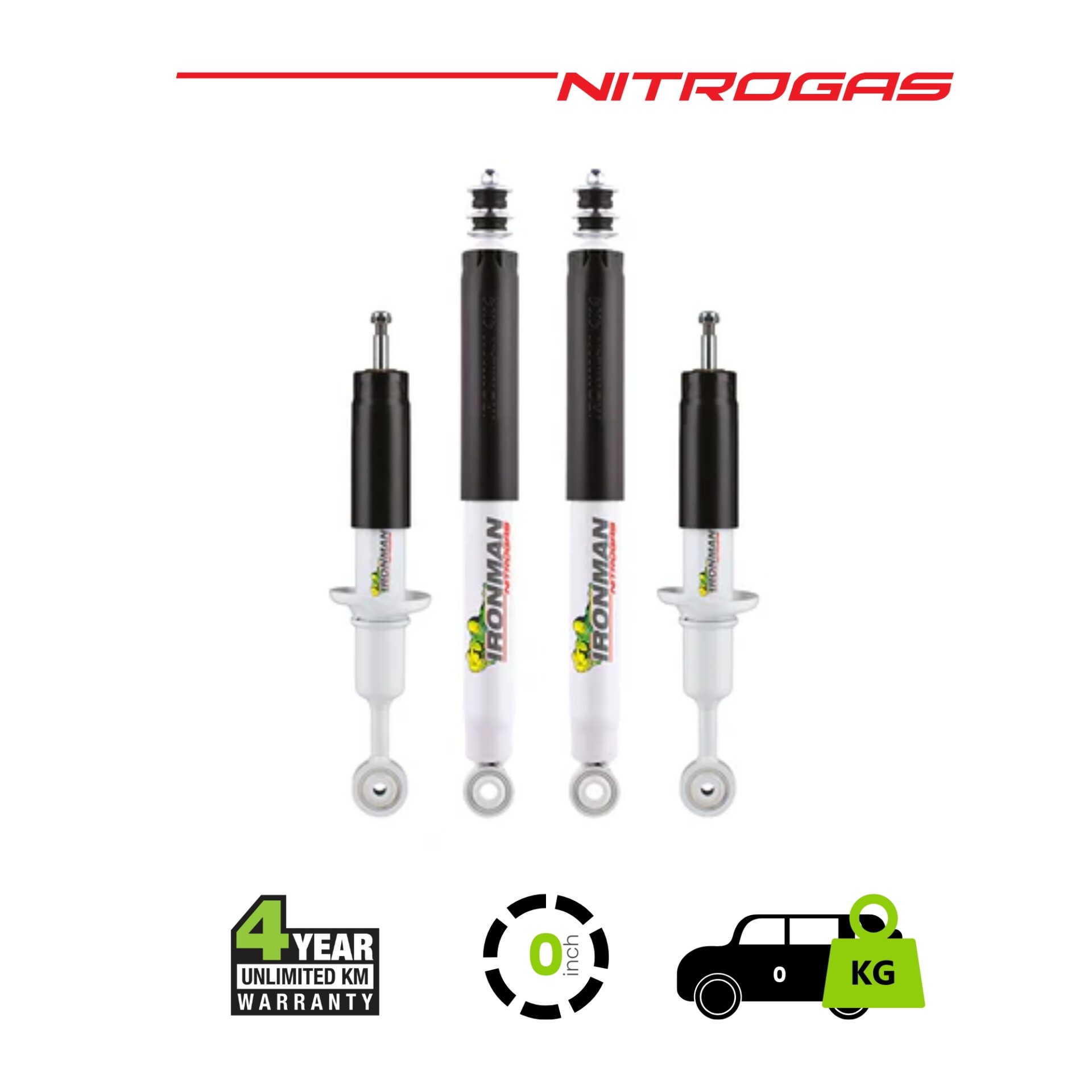 LC200 Standard Height Nitrogas Kit