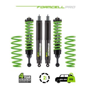 LC200 2 Inch Foam Cell Pro Kit – 400-800 Rear Heavy