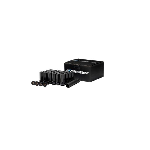 Pro Comp 6 Lug Kit 14×2 Spline Lug Kit (Black)