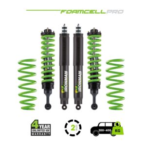 Prado 150  2 Inch Foam Cell Pro Kit – 200-400 Rear Medium with Accessories