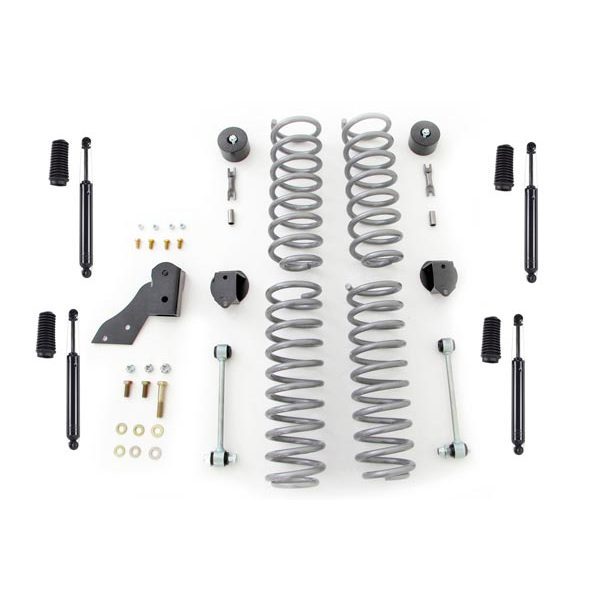 JEEP WRANGLER JK 2 dr Rubicon Express 2.5 Inch Standard Coil Lift Kit with Twin Tube Shocks