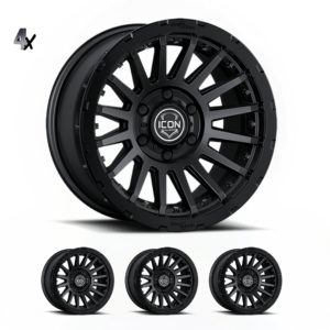 F-150 (17×8.5) 4x RECON PRO SATIN BLACK 6×135 +6 OFFSET