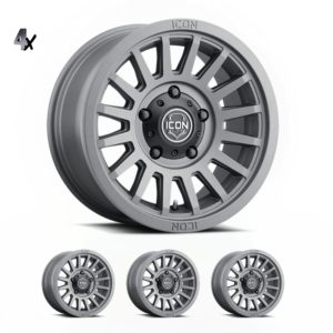F-150 (17×8.5) 4x RECON PRO SATIN BLACK 6×135 +6 OFFSET