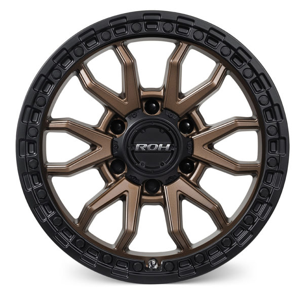 FJ/PRADO/GX460 (17X9) RAID MATT BLACK BRONZE 5x ALLOY WHEELS (6/139) +12