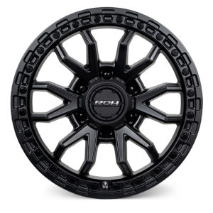 LC300 (17X9) RAID MATT BLACK GRAPHITE 4x ALLOY WHEELS (6/139) +35