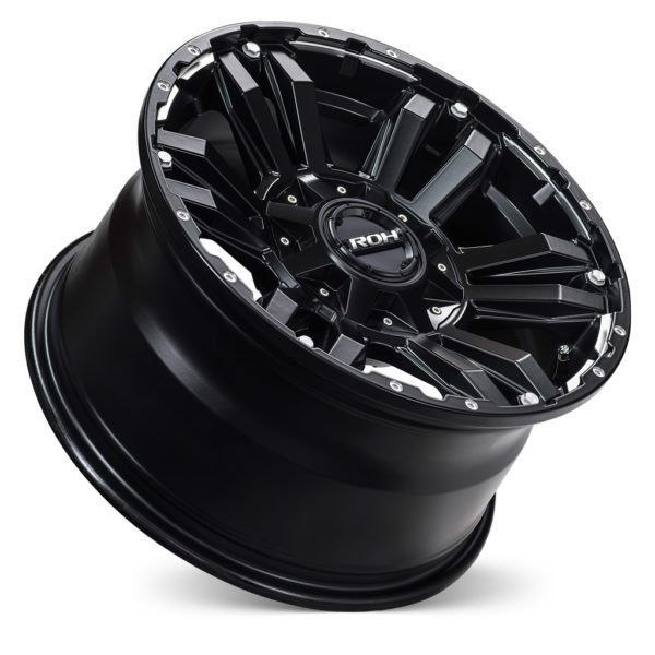 LC300 (17X8) 5x MATT BLACK VAPOUR WHEELS (6/139.7) +30 OFFSET