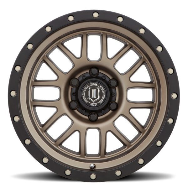 BRONCO (17×8.50) 4x ALPHA BRONZE 6×5.5″ (0 OFFSET)