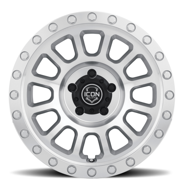 F-150 (17×8.5) 4x HULSE SILVER MACHINED 6×135 +6 OFFSET
