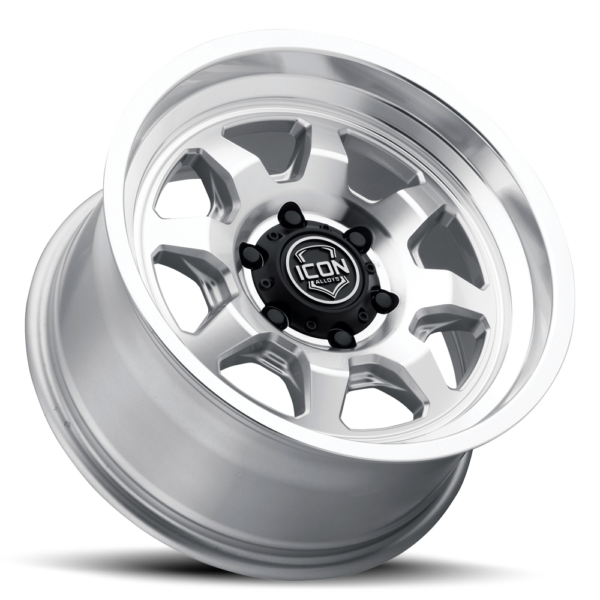 SILVERADO/SUBURBAN/SIERRA 1500 (17×8.5) 4x NUEVO SILVER MACHINED 6×5.5 (0 OFFSET)