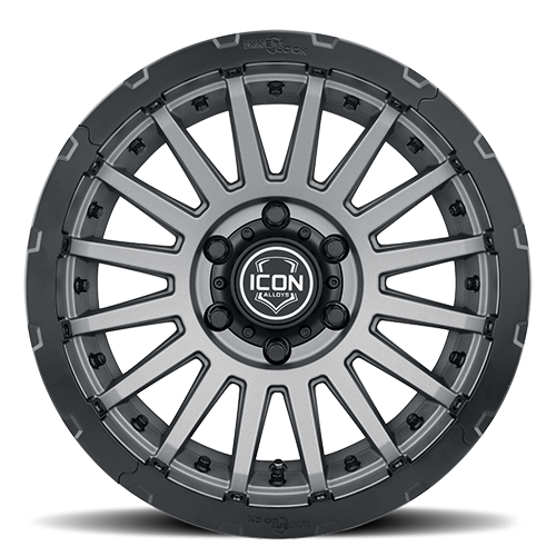 LC200 (17×8.5) 4x RECON PRO CHARCOAL 5×150 +25 OFFSET