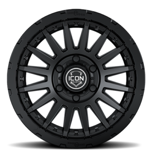 LC300 (17×8.5) 4x RECON PRO SATIN BLACK 6×5.5 +25 OFFSET