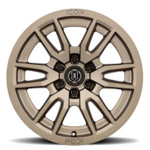 BRONCO (17×8.50) 4x VECTOR6 BRONZE 6×5.5″ (0 OFFSET)
