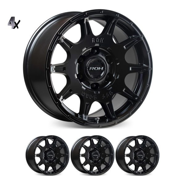 LC300 (18X9) 4x INVADER WHEELS (6/139) +30 OFFSET