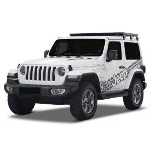 WRANGLER JL 2 DOOR (2018-CURRENT) SLIMLINE II 1/2 ROOF RACK KIT – KRJW026T