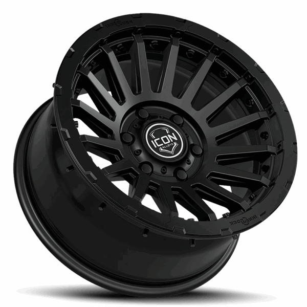 23617858447SB – ICON ALLOYS RECON PRO / SAT BLK/17 X 6 X 5.5 /0MM / 110 MM